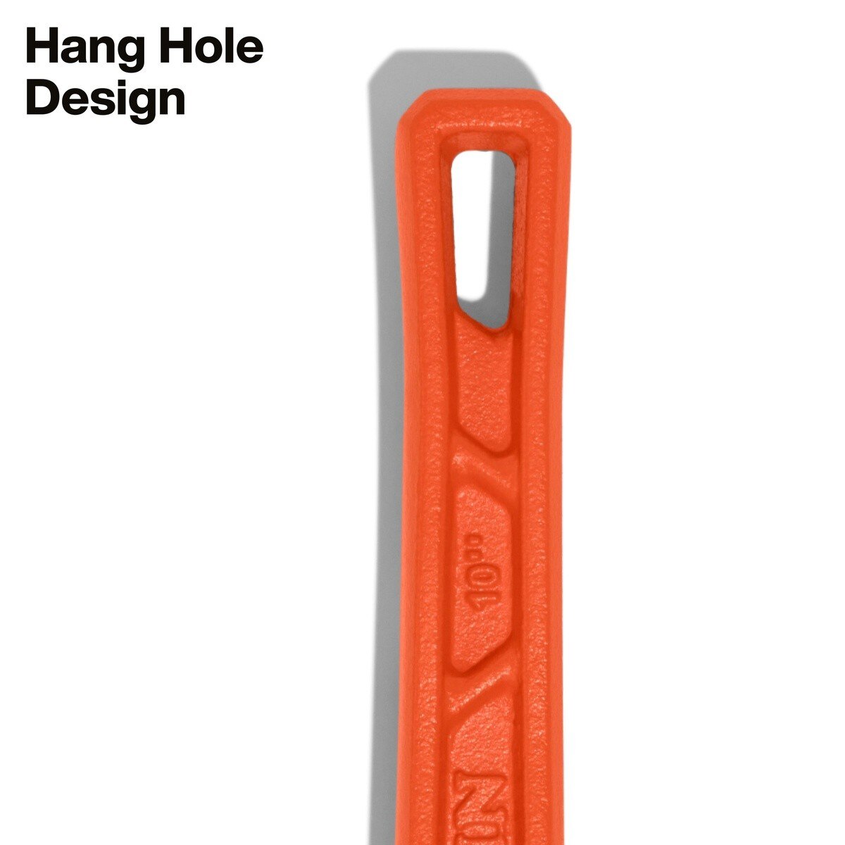 Klein Tools 68210 10" Adjustable Cast Iron Pipe Wrench with 1.5" Jaw Capacity - 5