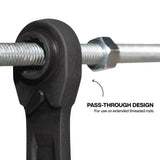 Klein Tools 68214 4-in-1 Ratcheting Box Wrench, Closed Box Ends, 1/4, 5/16, 3/8, 7/16 SAE, 6.5 in. Length (1 Pack) - 6