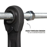 Klein Tools 68215 4-in-1 Ratcheting Box Wrench, Closed Box Ends, Black Phosphate Finish, SAE Sizes 1/2 in., 9/16 in., 5/8 in., 3/4 in. - 6