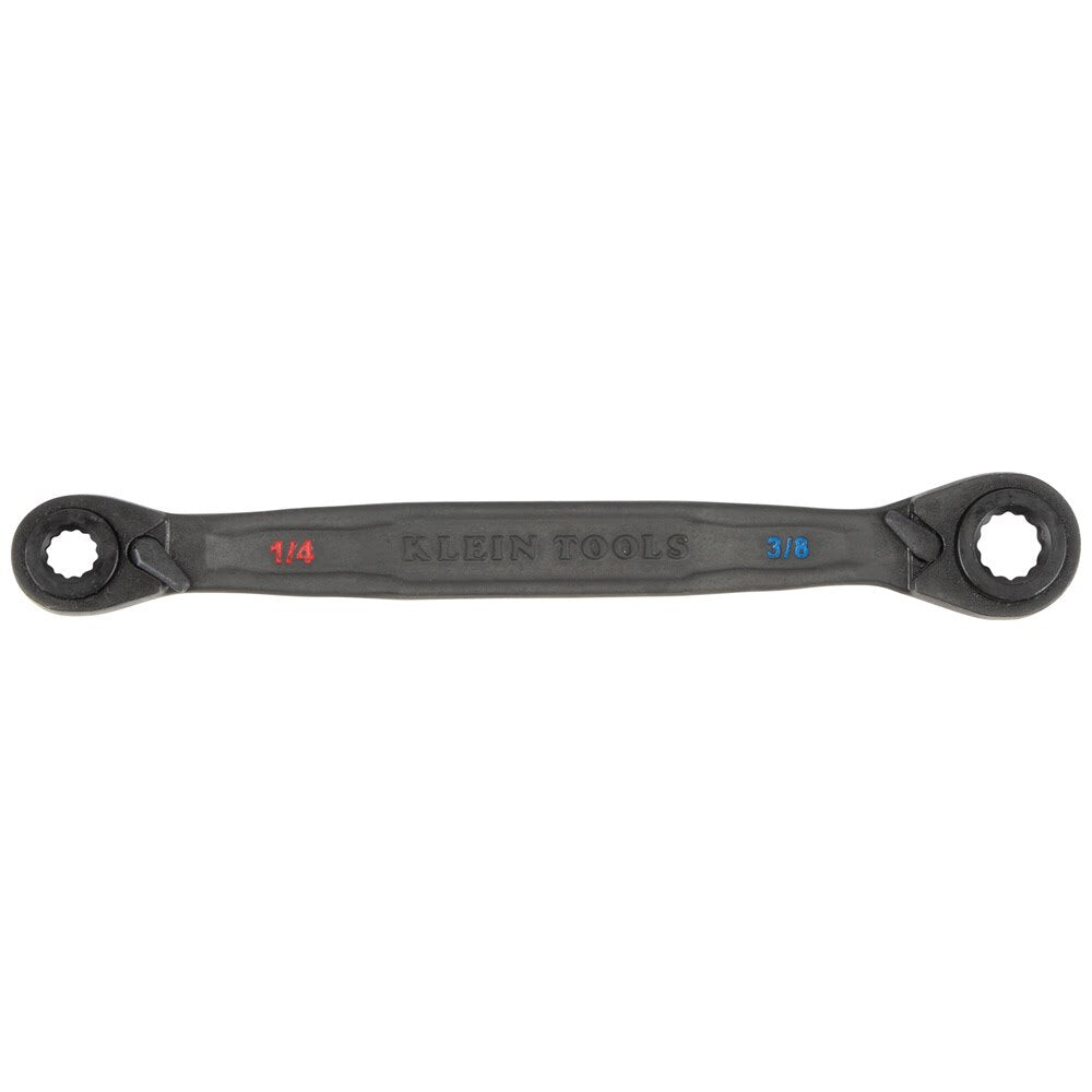 Klein 68216 4-in-1 Ratcheting Wrench Set, SAE, 2-Piece - 6