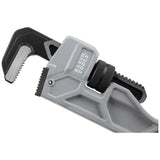 Klein 68225 Adjustable Cast Aluminum Pipe Wrench, 18" - 8