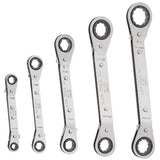 Klein 68245 Reversible Ratcheting Box Wrench Set, 5-Piece - 4