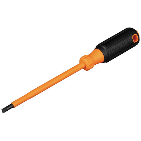 Klein 6826INS Insulated Screwdriver, 1/4" Cabinet Tip, 6" Shank