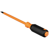Klein 6826INS Insulated Screwdriver, 1/4" Cabinet Tip, 6" Shank - 2