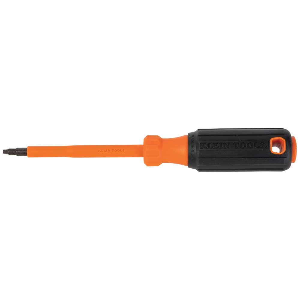 Klein 6834INS Insulated Screwdriver, #2 Phillips Tip, 4" Round Shank - 2