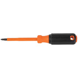 Klein 6834INS Insulated Screwdriver, #2 Phillips Tip, 4" Round Shank - 2