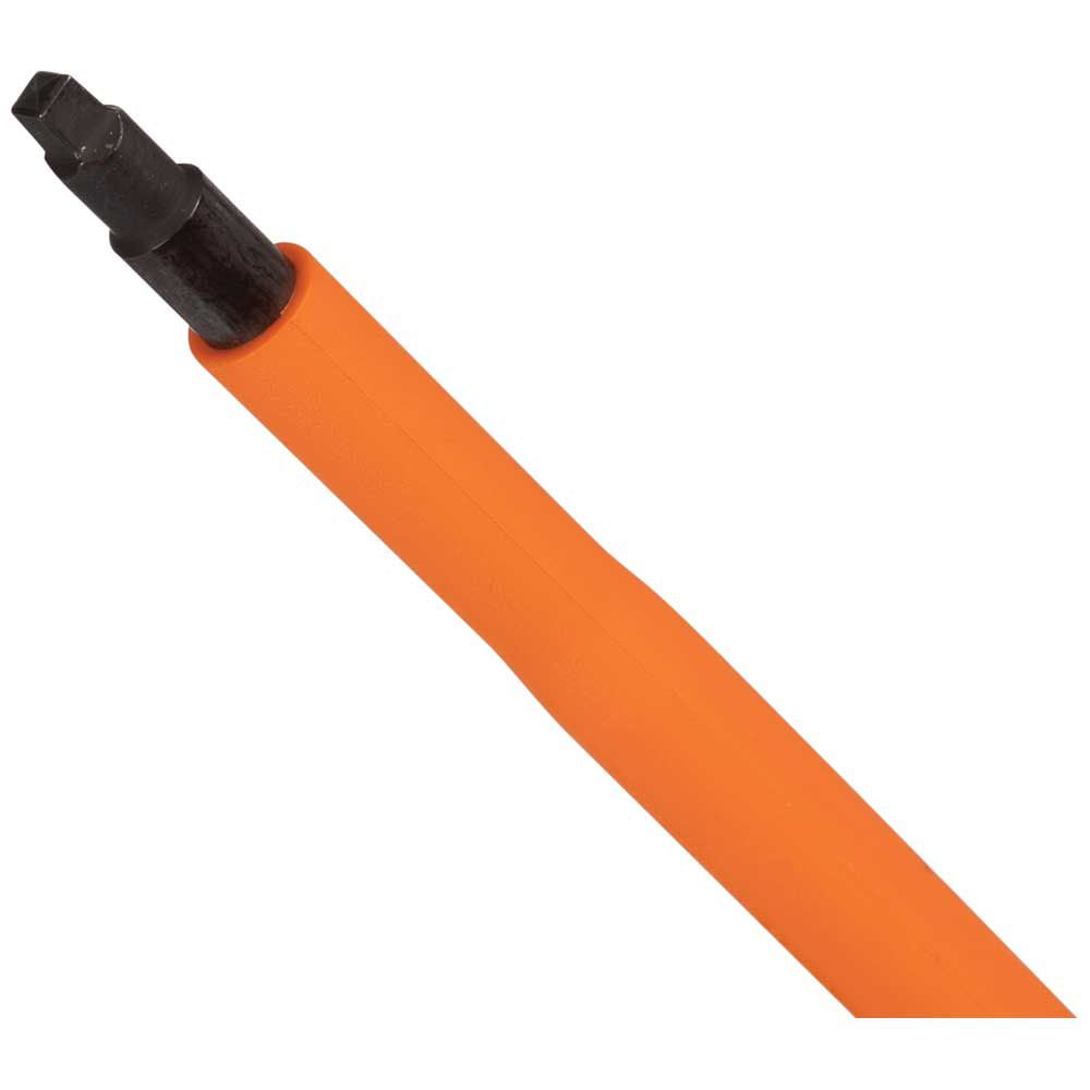 Klein 6844INS Insulated Screwdriver, #2 Square Tip, 4" Round Shank - 5