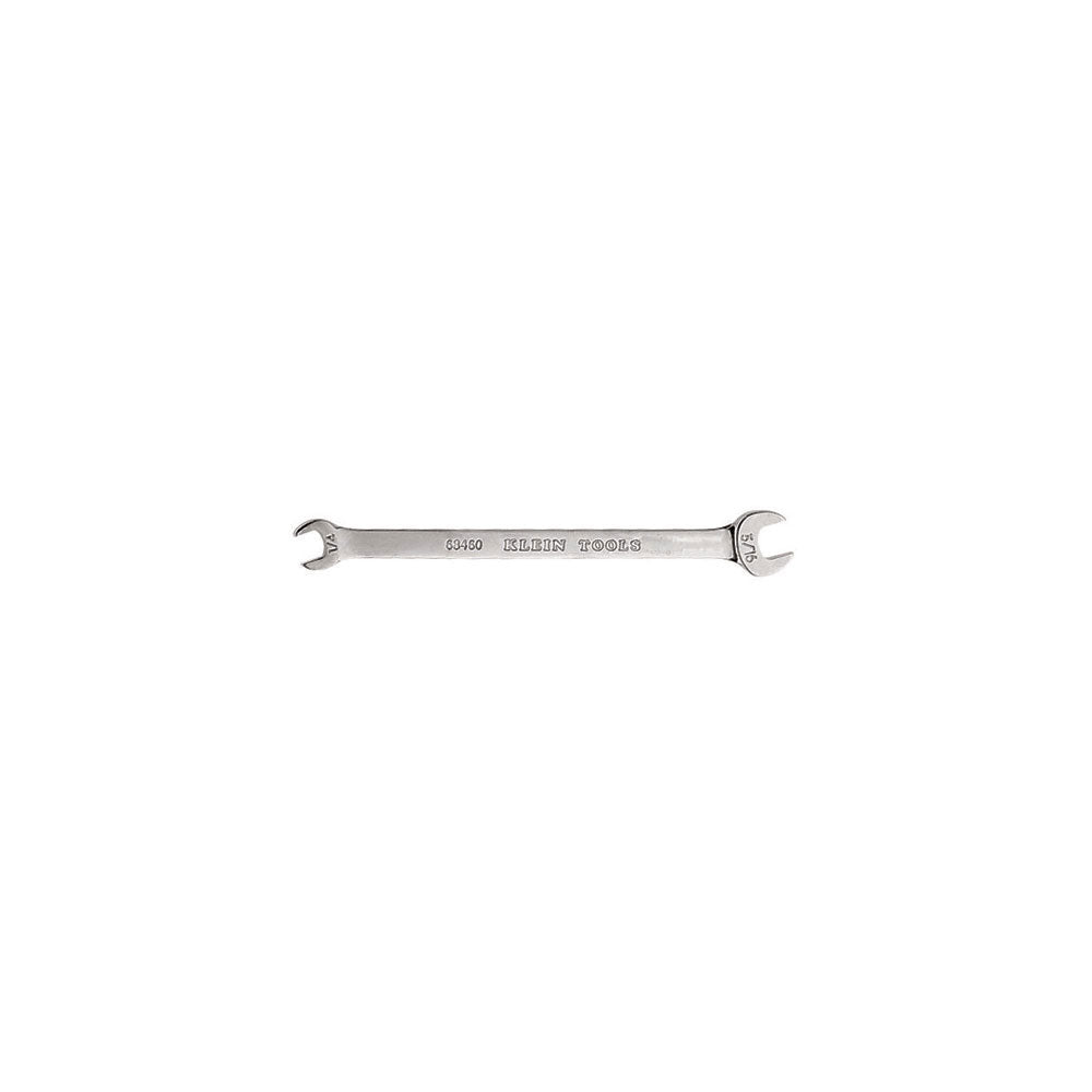 Klein Tools 68460 Open-End Wrench 1/4", 5/16" Ends