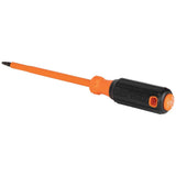 Klein 6846INS Insulated Screwdriver, #2 Square Tip, 6" Round Shank