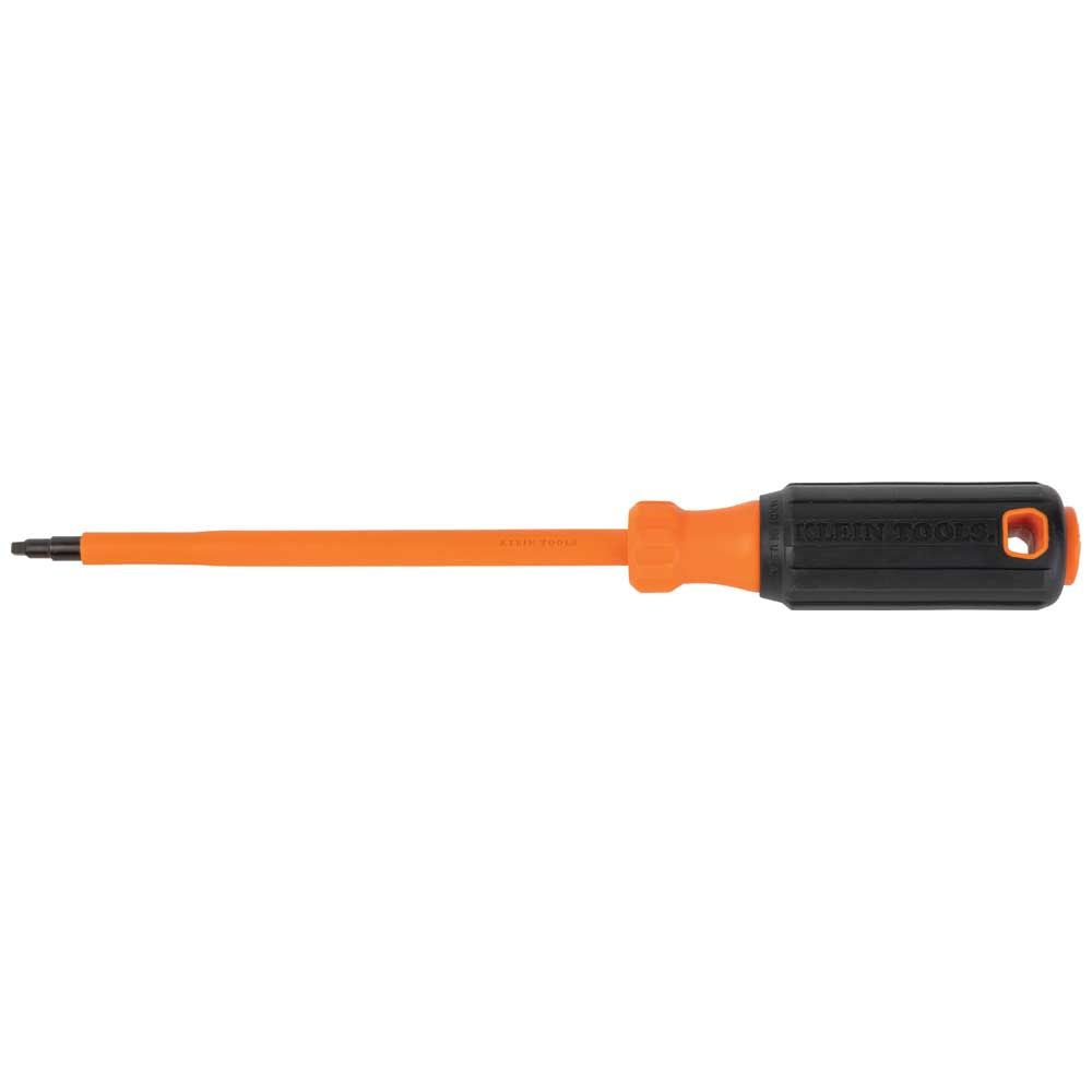 Klein 6846INS Insulated Screwdriver, #2 Square Tip, 6" Round Shank - 2