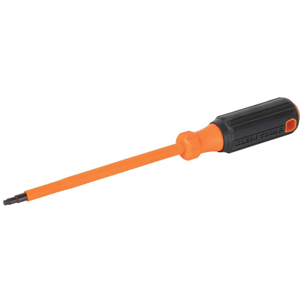 Klein 6846INS Insulated Screwdriver, #2 Square Tip, 6" Round Shank - 3