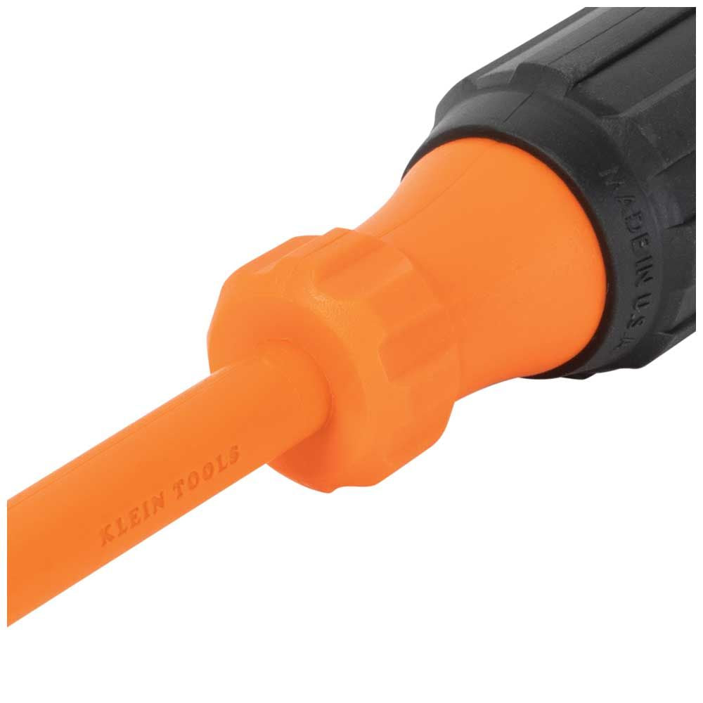 Klein 6846INS Insulated Screwdriver, #2 Square Tip, 6" Round Shank - 6