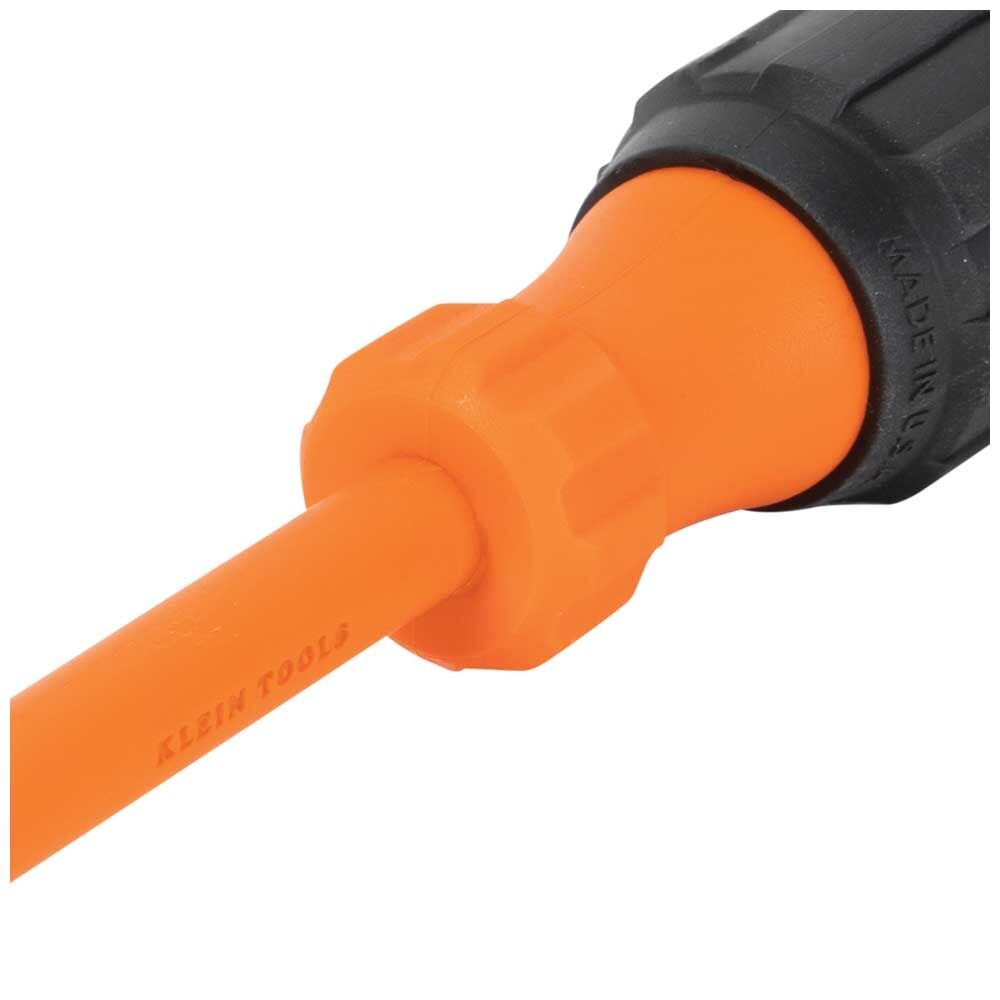 Klein 6856INS Insulated Screwdriver, #1 Phillips Tip, 6" Round Shank - 6