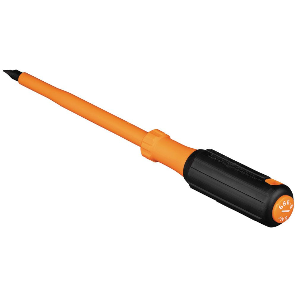 Klein 6866INS Insulated Screwdriver, 5/16" Cabinet Tip, 6" Shank - 2