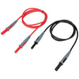 Klein 69359 Lead Adapters, Red and Black, 3'
