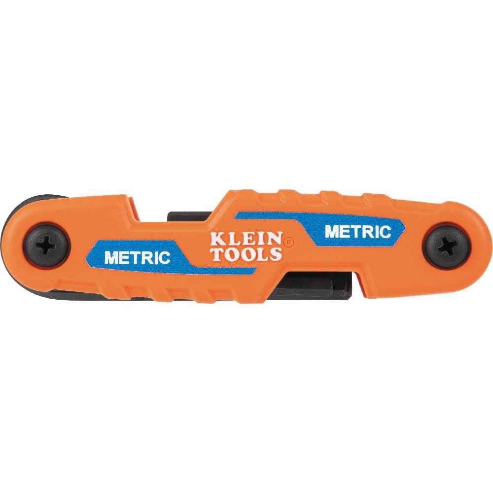 Klein 70540M Compact Folding Hex Key Set, 8-Key, Metric Sizes - 2