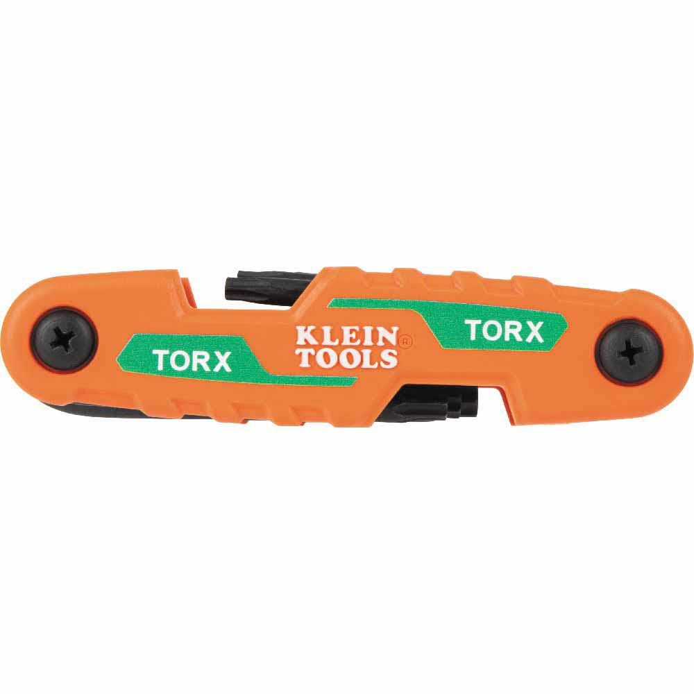 Klein 70543 Compact Folding Hex Key Set, 25-Key, SAE, Metric, TORX Sizes, 3-Piece - 2