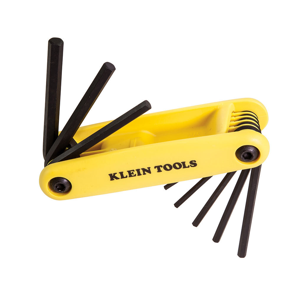 Klein 70574 Grip-It Nine Key Hex Set with 2 Positions