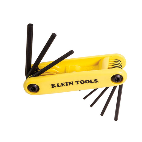 Klein 70575 Grip-It Nine Key Hex Set Square Cut