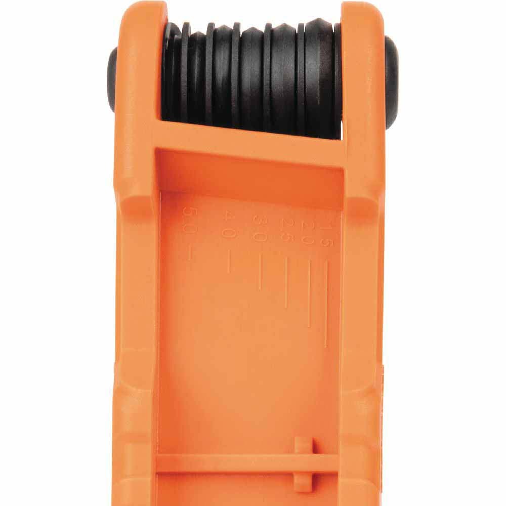 Klein 70590 Compact Folding Hex Key Set, 12-Key, SAE, Metric Sizes - 6