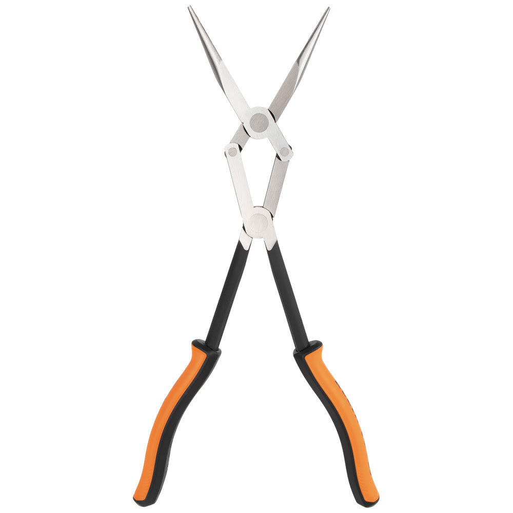 Klein 71400 Pliers, Long Reach Needle Nose Pliers, Straight Nose, 13" - 2