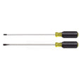 Klein 85072 Screwdriver Set, Long Blade Slotted and Phillips, 2-Piece