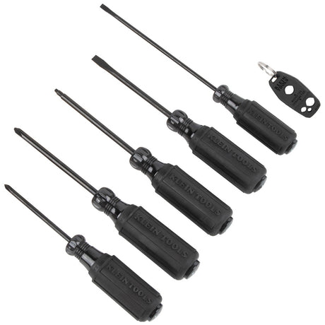 Klein 85446BLK Blackout Screwdriver Set, 6-Piece