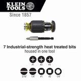 Klein Tools 85515HD Flip Socket, Mini Ratchet and Multi-Bit Driver Set, 3-Piece - 4