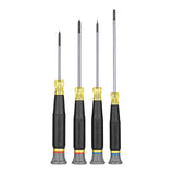 Klein 85615 Precision Screwdriver Set, Slotted, and Phillips 4-Piece - 2