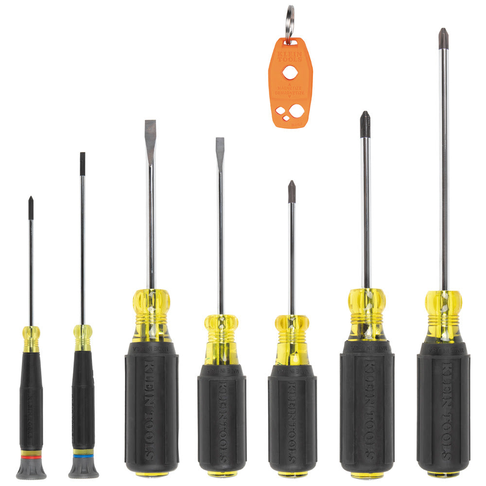 Klein 85808 All-Purpose Screwdriver Set, 8-Piece