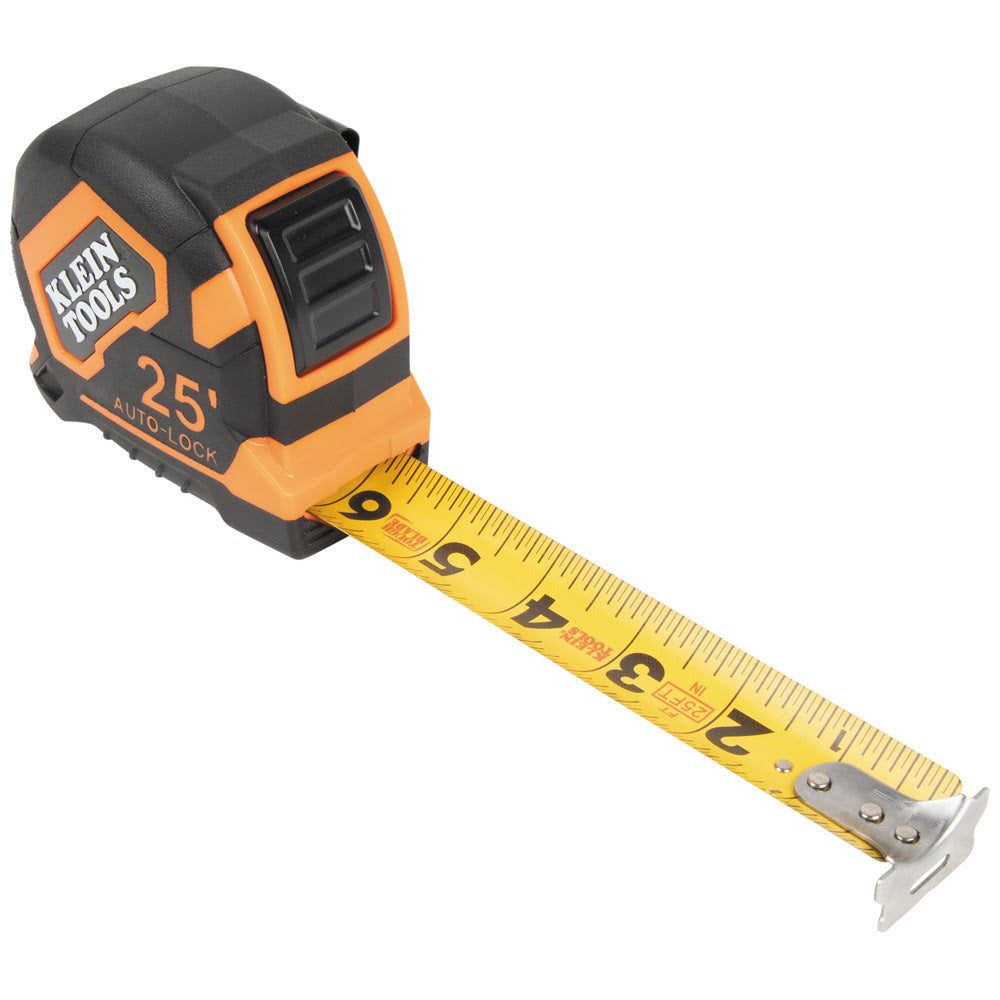 Klein 9125AL Tape Measure, 25' Single-Hook Auto-Lock - 3