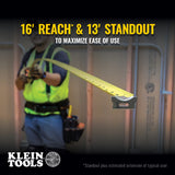 Klein 9135 Tape Measure, 35' Single-Hook - 6