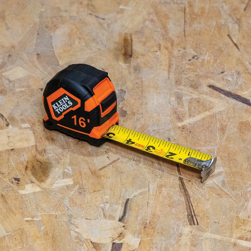 Klein 91616 Tape Measure, 16' Single-Hook - 11