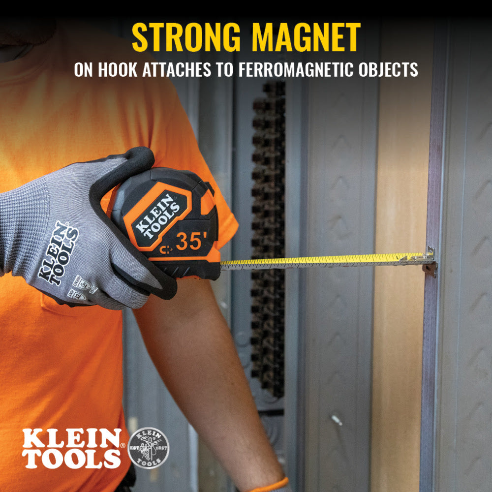 Klein 9235 Tape Measure, 35' Magnetic Double-Hook - 4