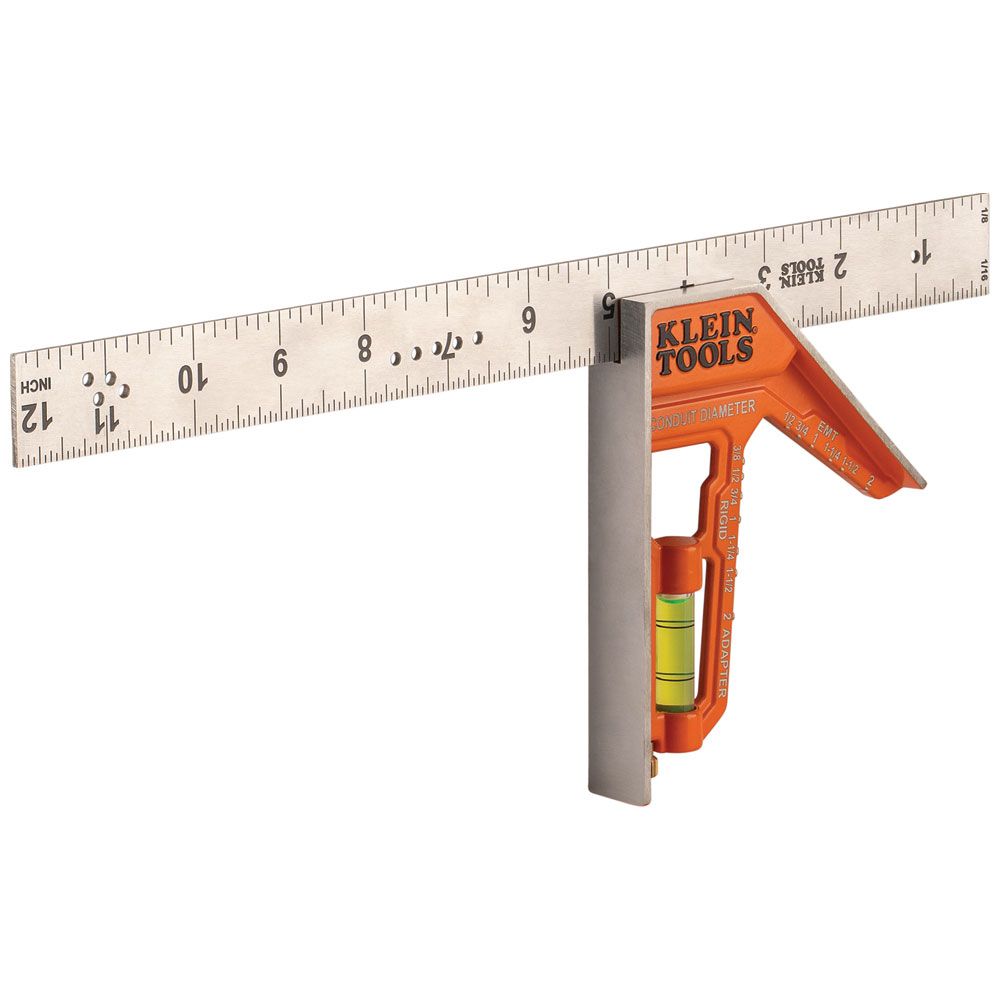 Klein 935CSEL Electrician's Combination Square, 12-Inch - 4