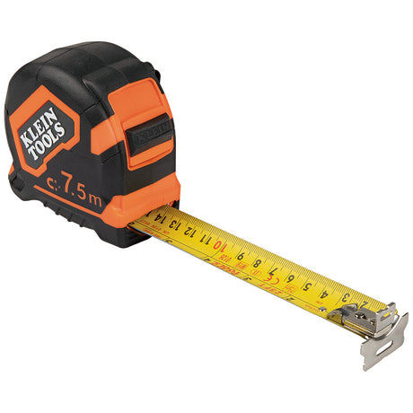 Klein 9375 7.5-Meter Magnetic Double-Hook Tape Measure