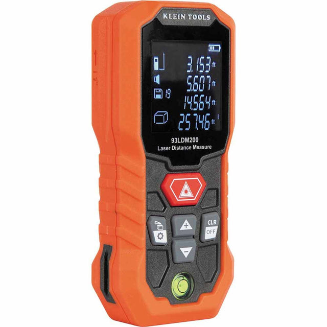 Klein 93LDM200 Laser Distance Measure, 200'