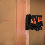 Klein 93MCLS Red Mini Cross-Line Laser Level - 10