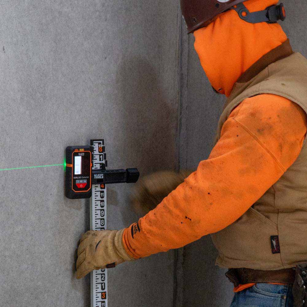 Klein 93RLS Green Rotary Laser Level, Self-Leveling with Plumb Spot and Tripod - 7