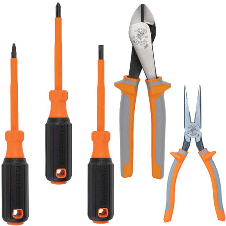 Klein 9419R 1000V Insulated Tool Set, 5-Piece