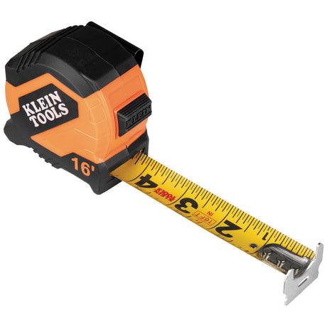 Klein 9516 Tape Measure, 16-Foot Compact, Double-Hook