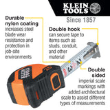 Klein 9516 Tape Measure, 16-Foot Compact, Double-Hook - 2