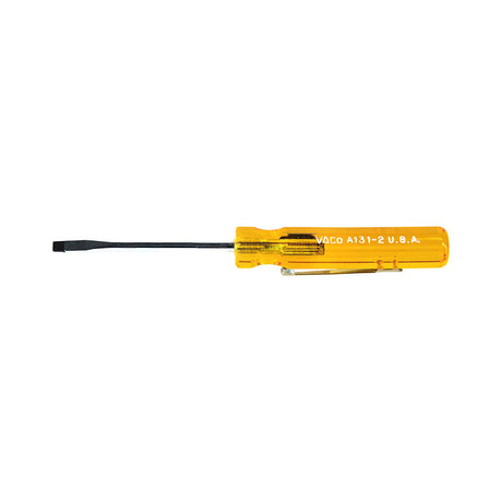 Klein Tools A131-2 1/8" Keystone Tip Screwdriver with Pocket Clip