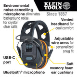 Klein AESEM1S Situational Awareness Bluetooth Earmuffs - 2