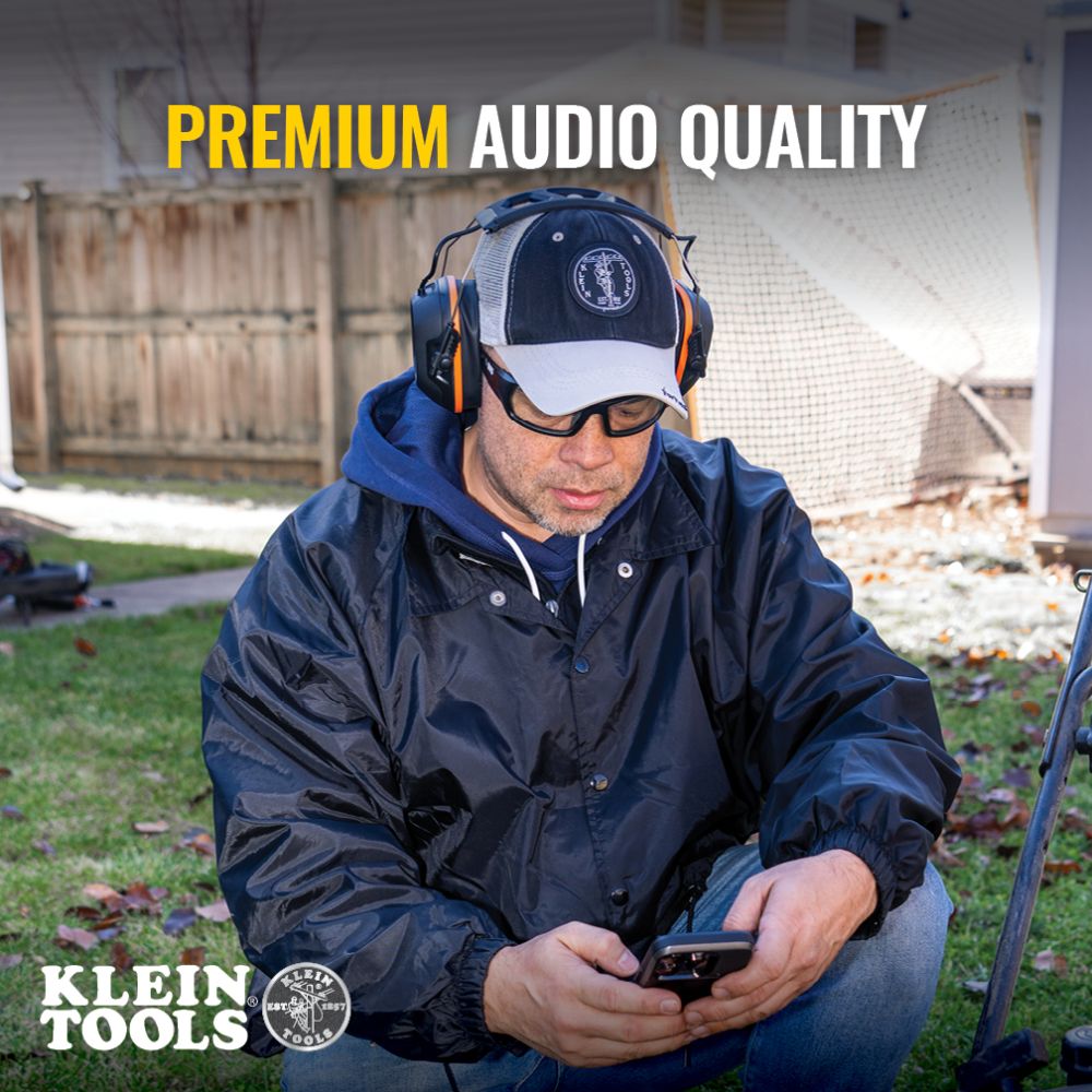 Klein AESEM1 Bluetooth Earmuffs - 9