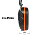 Klein Tools AESEM2 Slim Bluetooth 5.4 Over-The-Head Earmuffs with 23 dB NRR and 50+ Hour Runtime - 3