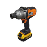 Klein BAT207161 20V 7/16" Cordless Impact Wrench Kit with Charger and Bag (2 Batteries) - 2