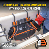 Klein BC101C Hand Warmer Module, Rail and S-Hook - 6