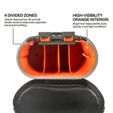 Klein Tools BC530C 20-Inch Deep Oval Bucket for Bucket Work Center Rail System with Vinyl Cover - 5