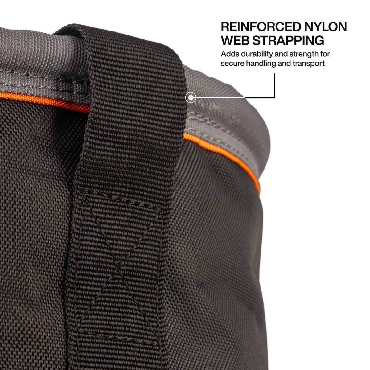 Klein Tools BC535 17-Inch Utility Bucket for Lineman Tool Storage with Drain Holes - 3